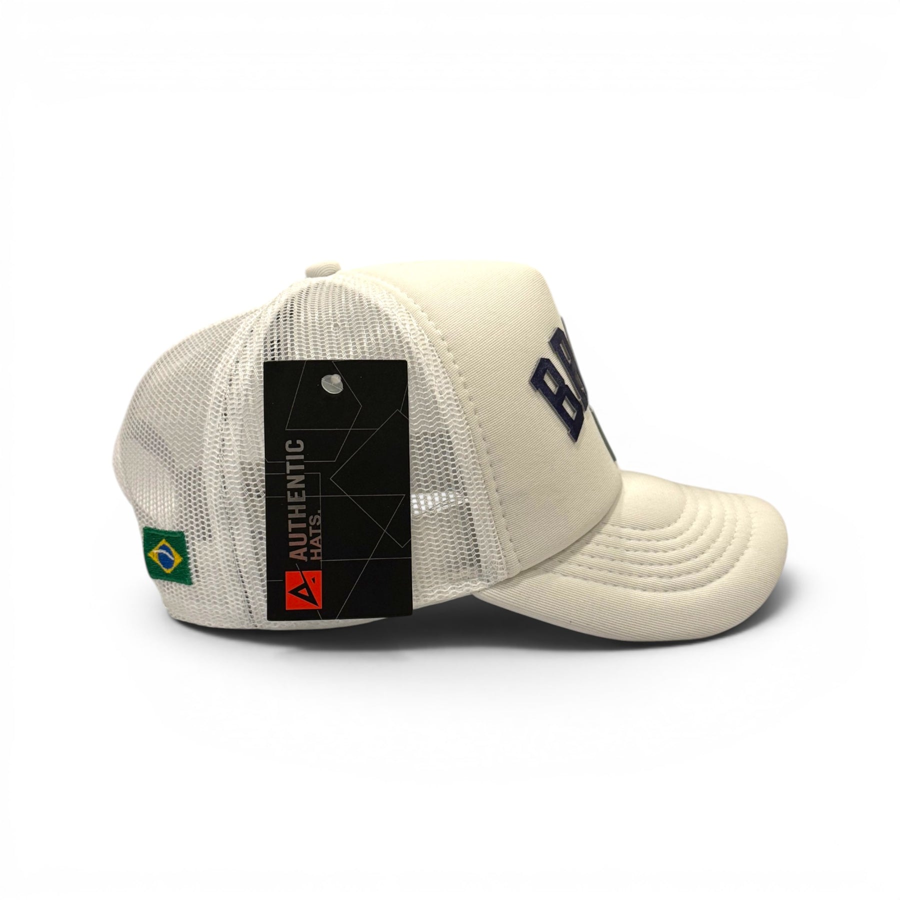 Boné Trucker Brasil Branco