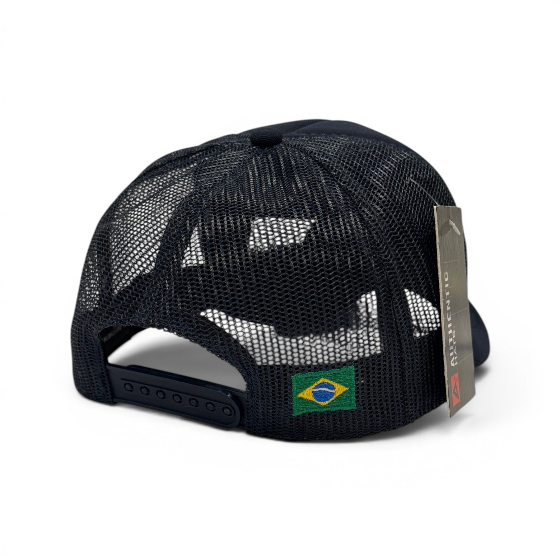 Boné Trucker Brasil Azul Marinho