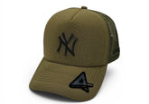 Boné Trucker New Era Verde