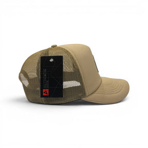 Boné Trucker New Era Bege