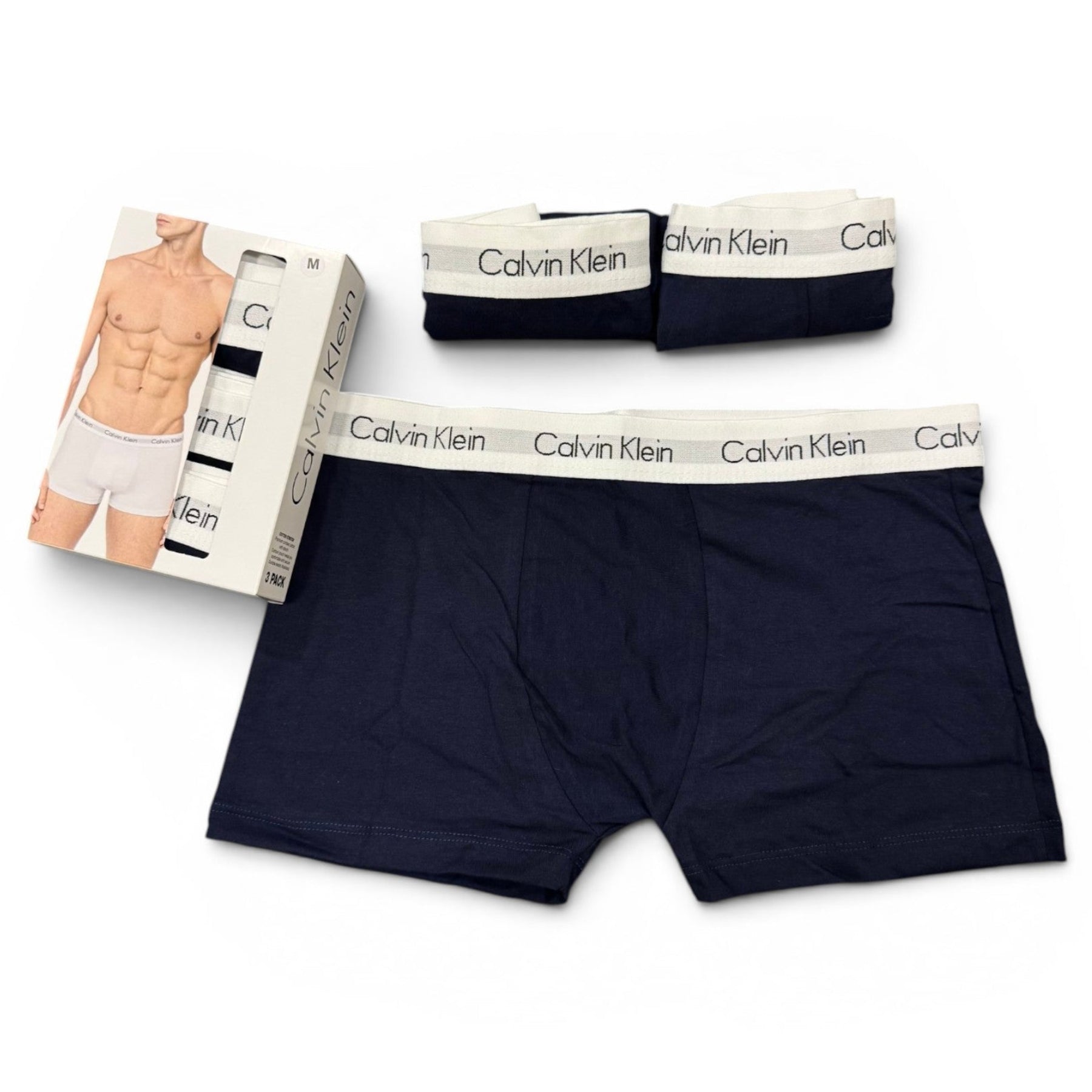 Kit 3 Cuecas Calvin Klein