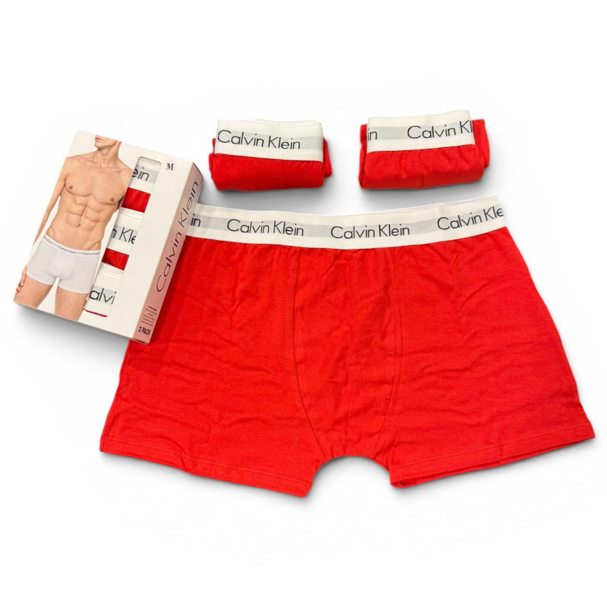 Kit 3 Cuecas Calvin Klein