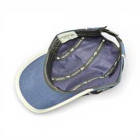 Boné Lacoste Esportivo Leve Azul marinho Linha Branco