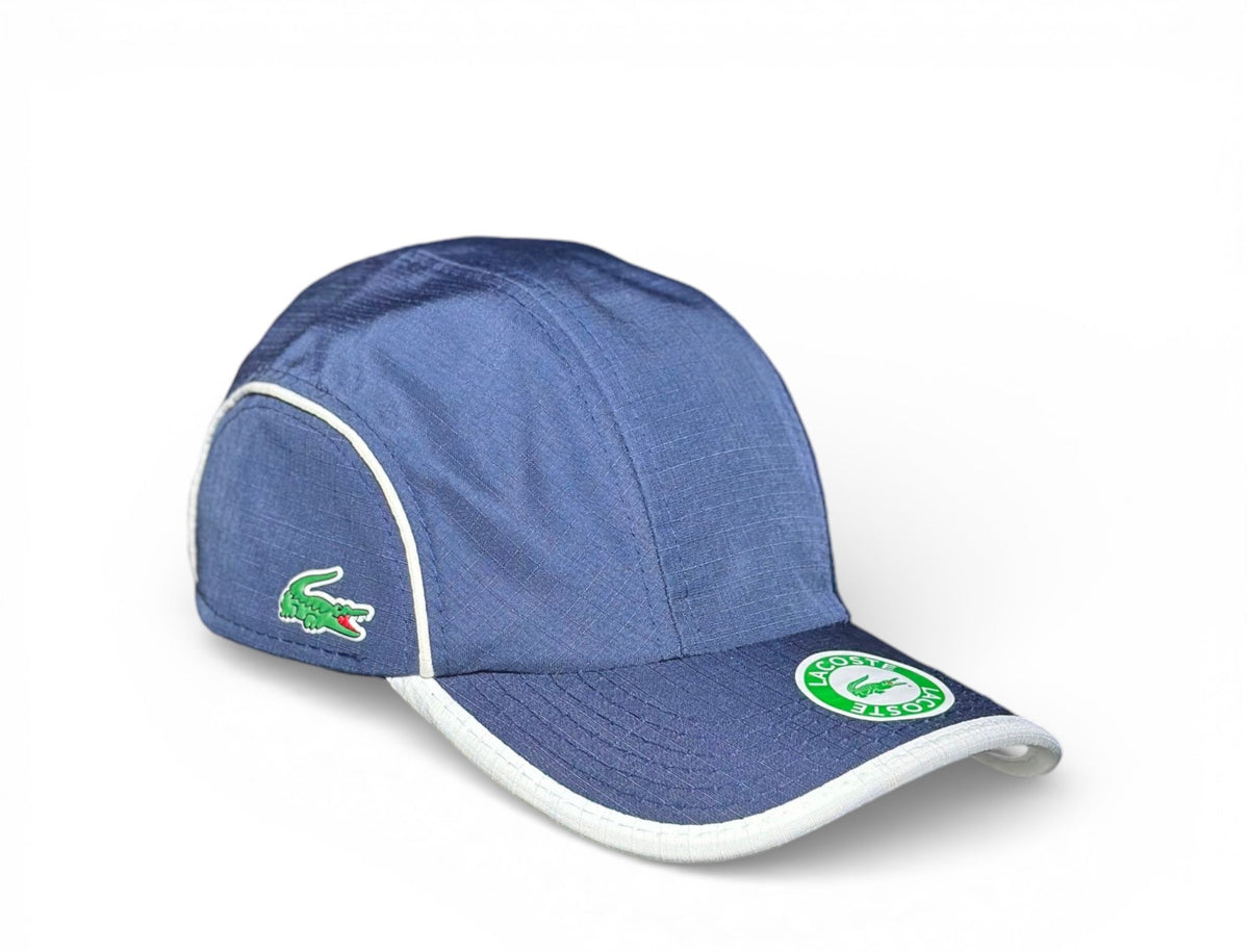 Boné Lacoste Esportivo Leve Azul marinho Linha Branco