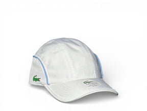 Boné Lacoste Esportivo Leve Branco Linha Azul bb