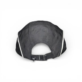 Boné Lacoste Esportivo Leve Preto Fita Branca