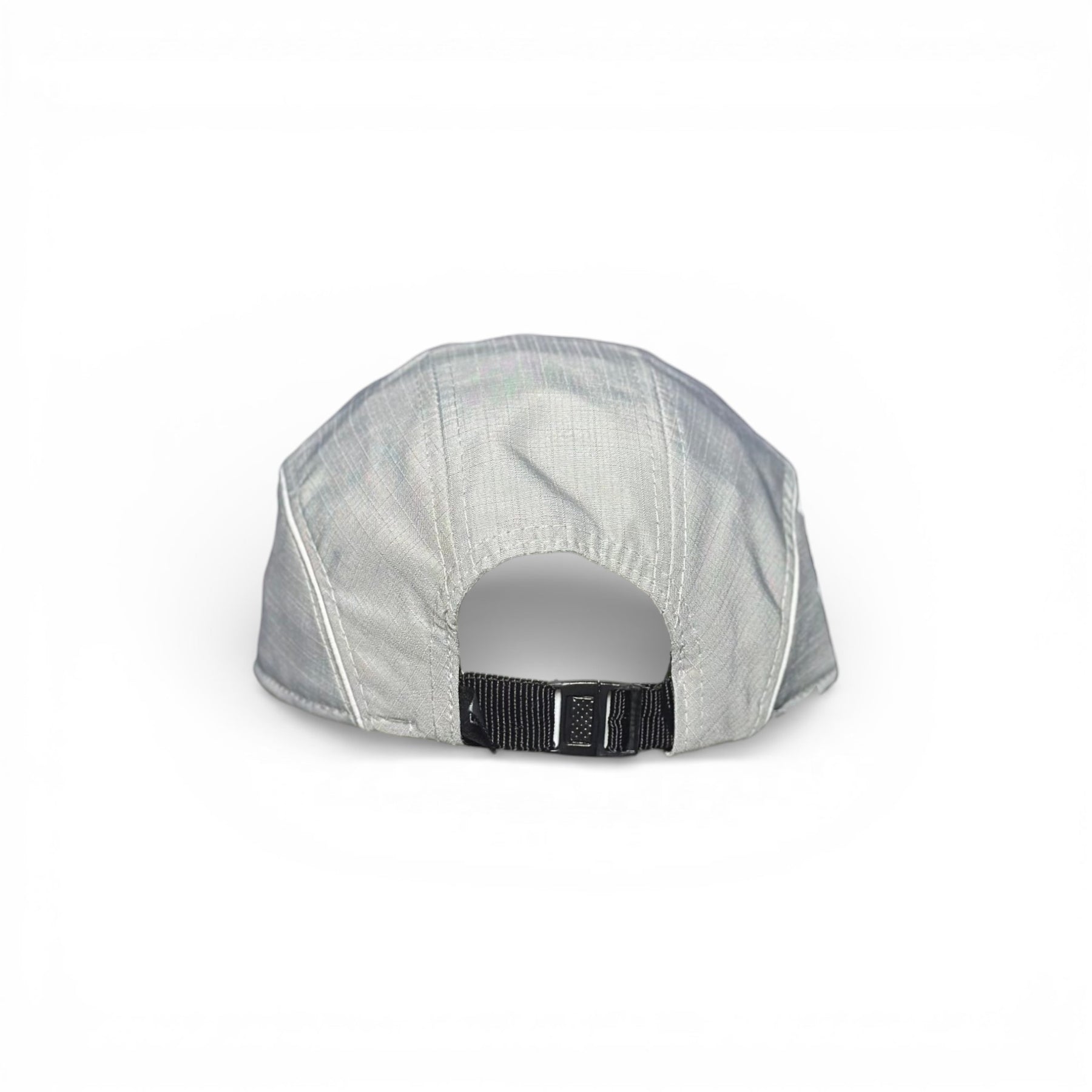 Boné Lacoste Esportivo Leve Cinza Linha Branco