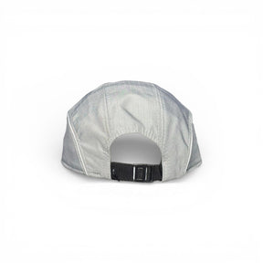 Boné Lacoste Esportivo Leve Cinza Linha Branco