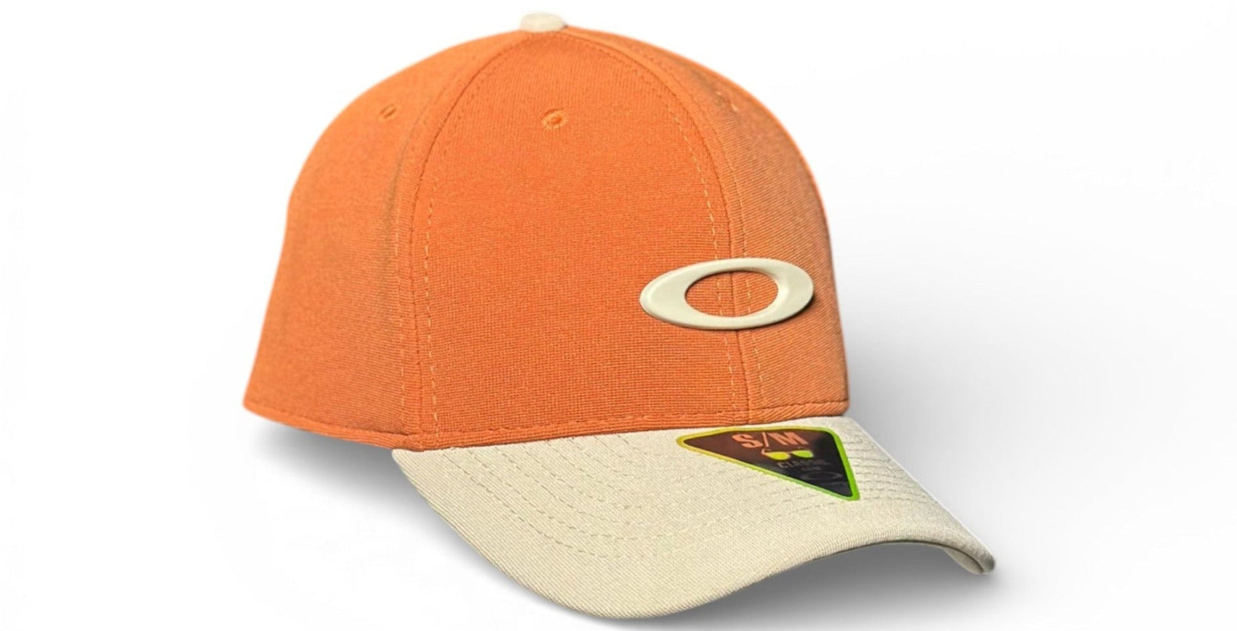 Boné Flex Oakley Tican Laranja e Bege