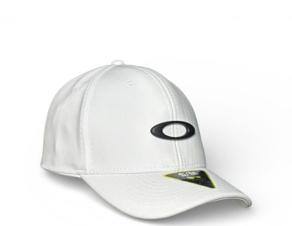 Boné Flex Oakley Tican Branco e Preto