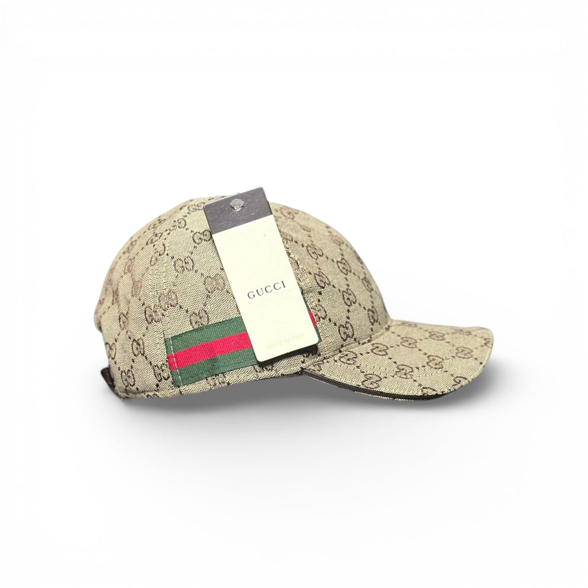 Boné Gucci Bege Holográfico