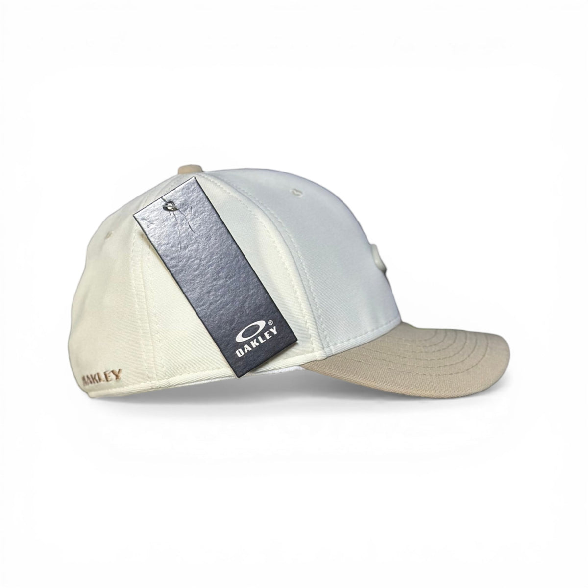 Boné Flex Oakley Bege e Branco
