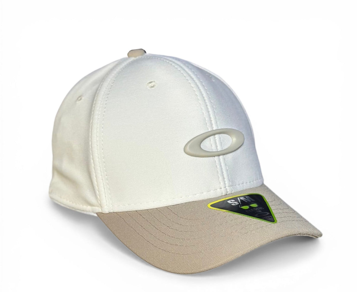 Boné Flex Oakley Tican Bege e Branco