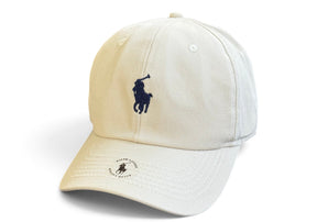 Boné Polo Ralph Lauren Bege e Azul marinho