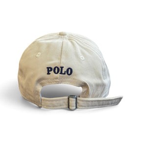 Boné Polo Ralph Lauren Bege e Azul marinho