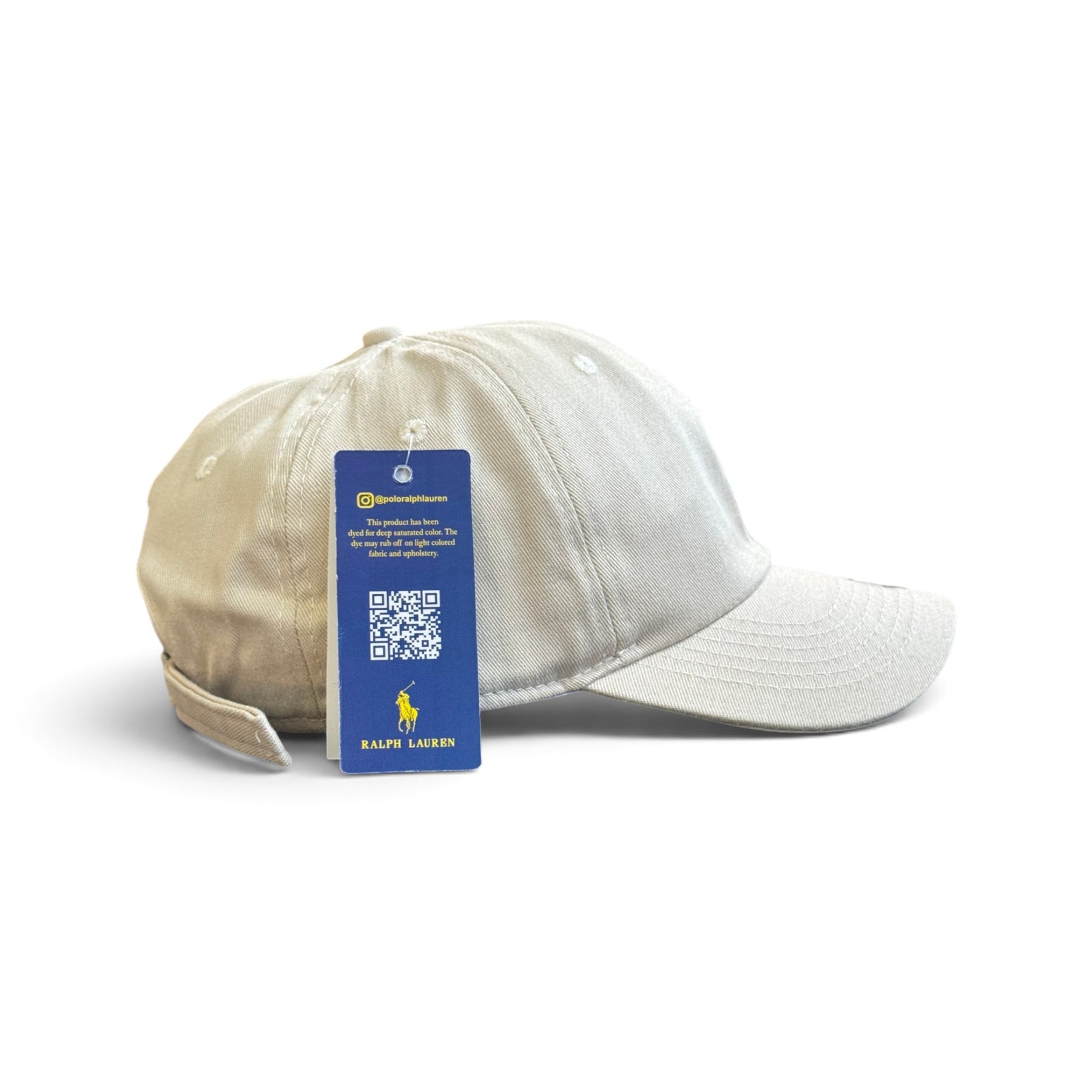 Boné Polo Ralph Lauren Bege e Azul marinho