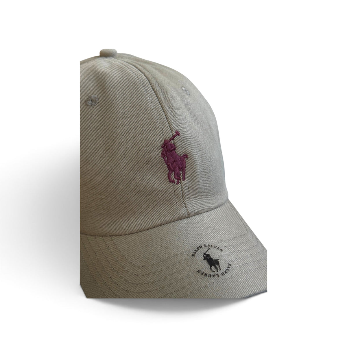 Boné Polo Ralph Lauren Caqui e Vermelho