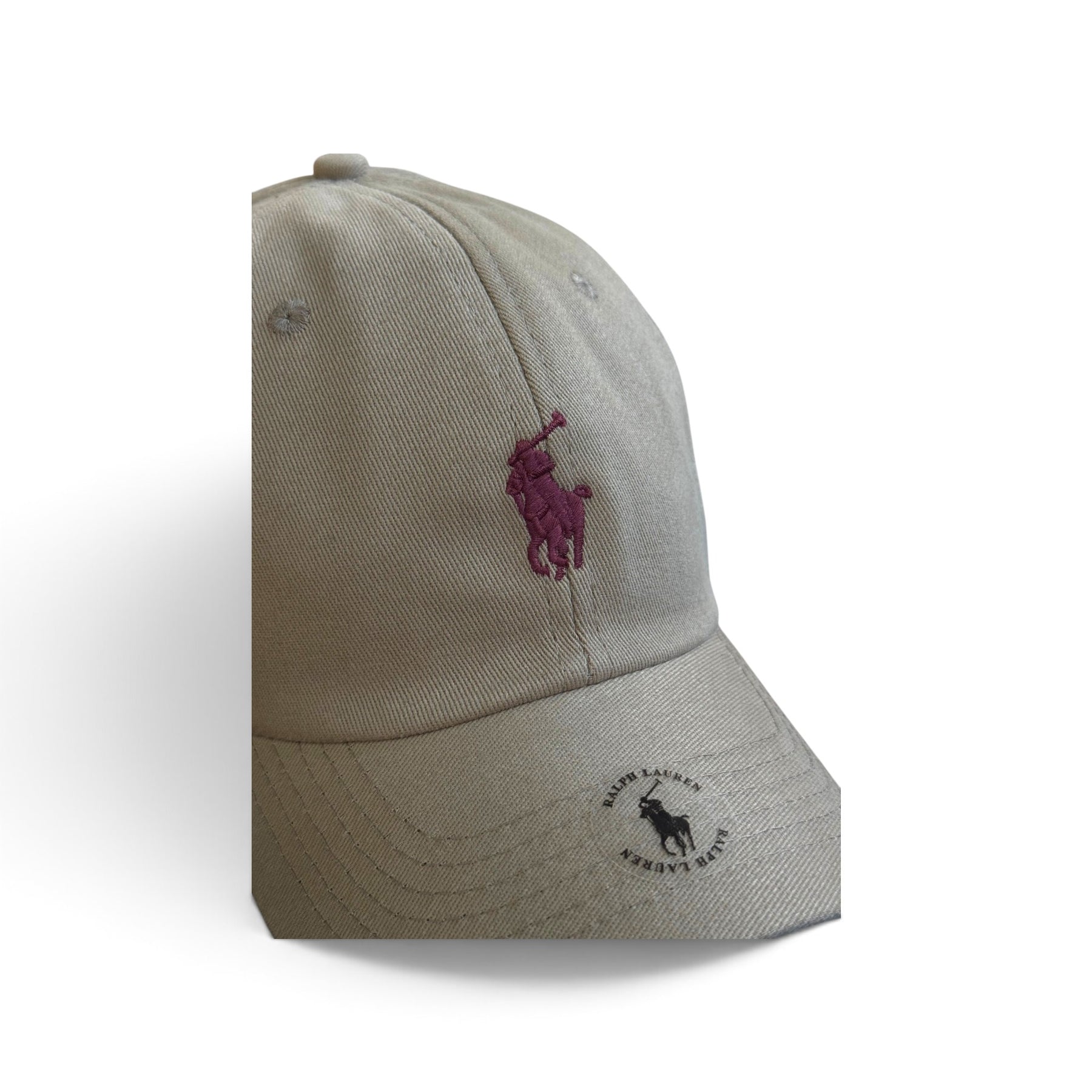 Boné Polo Ralph Lauren Caqui e Vermelho