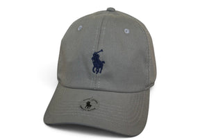 Boné Polo Ralph Lauren Cinza e Azul marinho