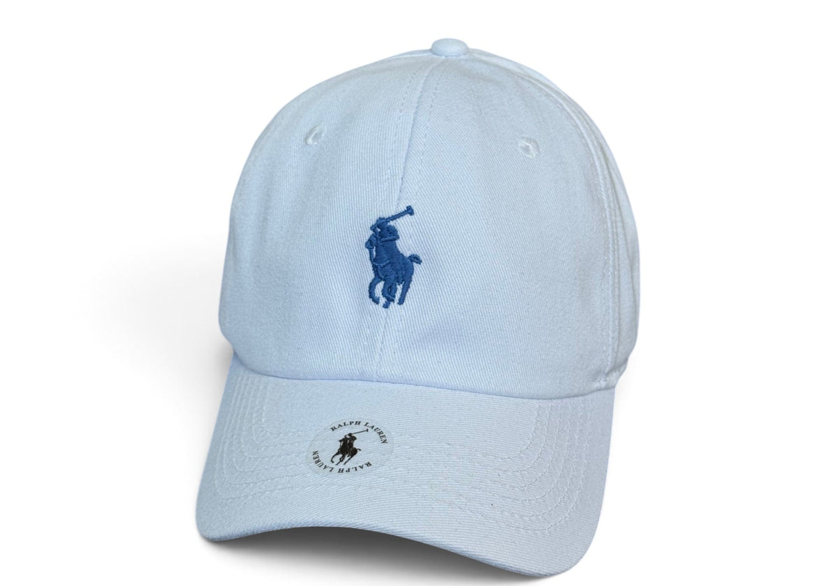 Boné Polo Ralph Lauren Branco e Azul bb