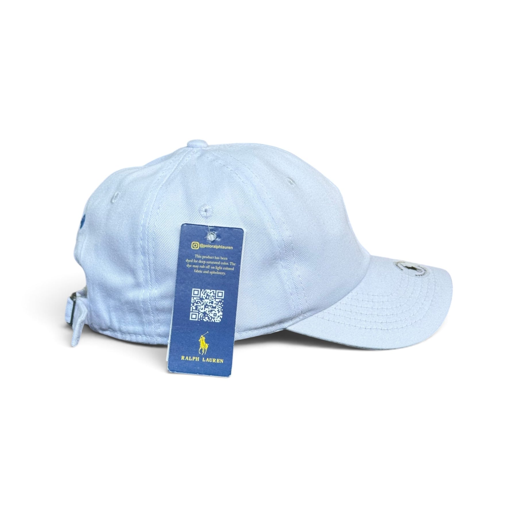 Boné Polo Ralph Lauren Branco e Azul bb