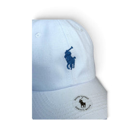 Boné Polo Ralph Lauren Branco e Azul bb