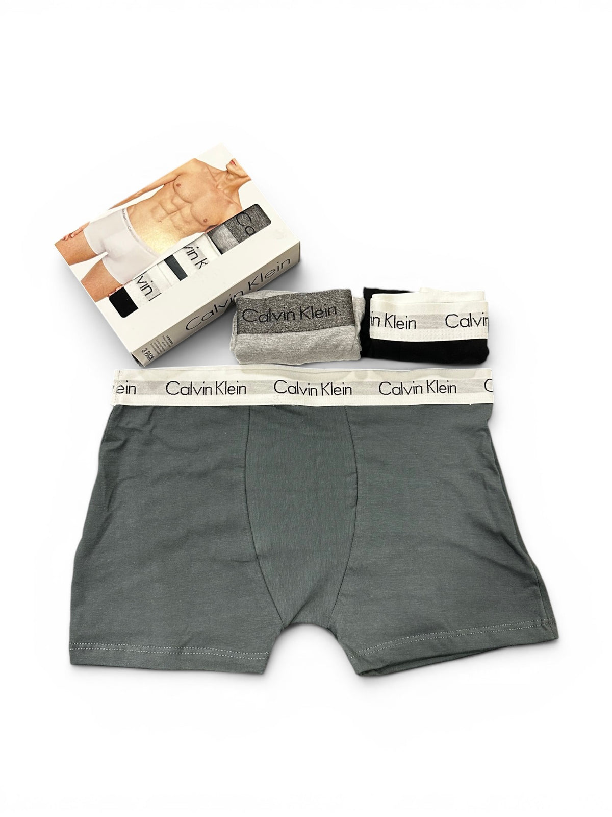 Kit 3 Cuecas Calvin Klein
