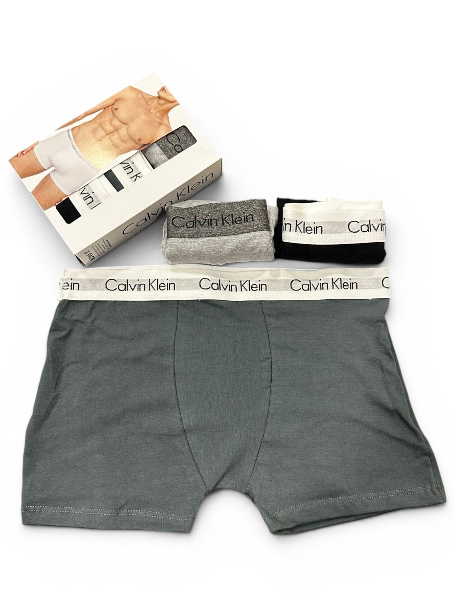 Kit 3 Cuecas Calvin Klein