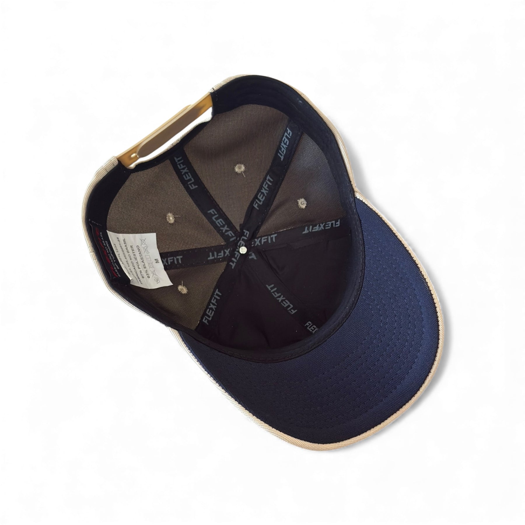 Bone New Era Flex Bege Strapback