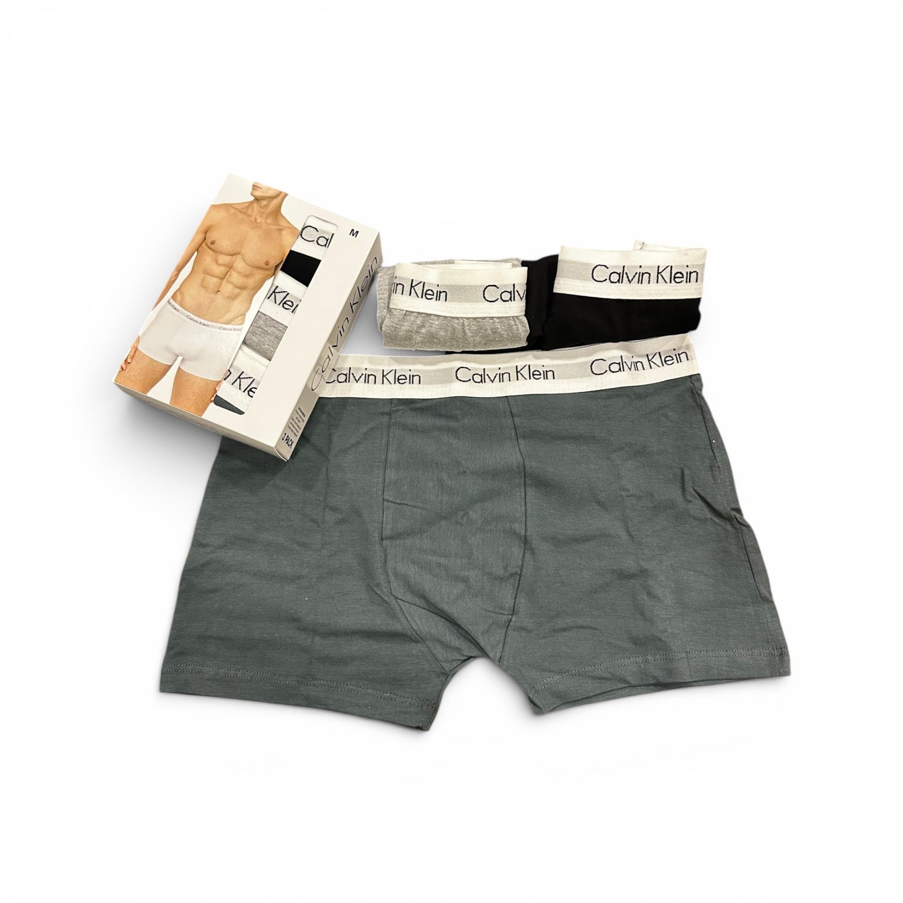 Kit 3 Cuecas Calvin Klein