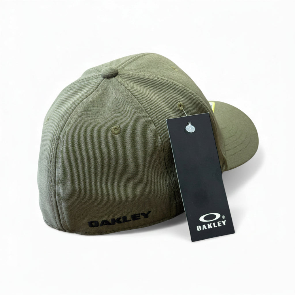 Boné Flex Oakley Tican Verde e Preto