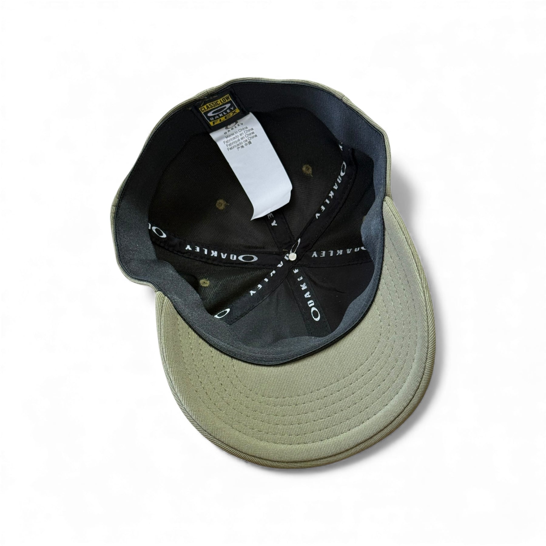 Boné Flex Oakley Tican Verde e Preto