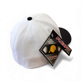 Boné Flex QuikSilver Branco e Preto
