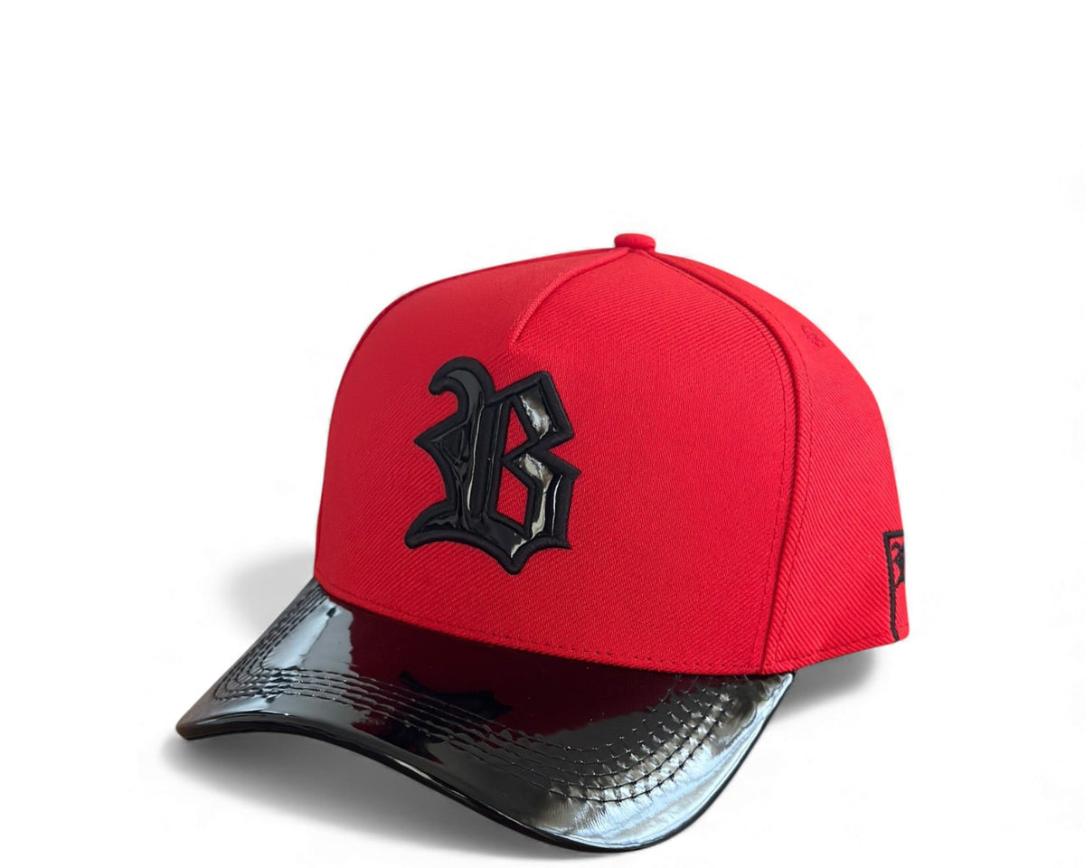 Boné BLCK Snapback Red Texturizado