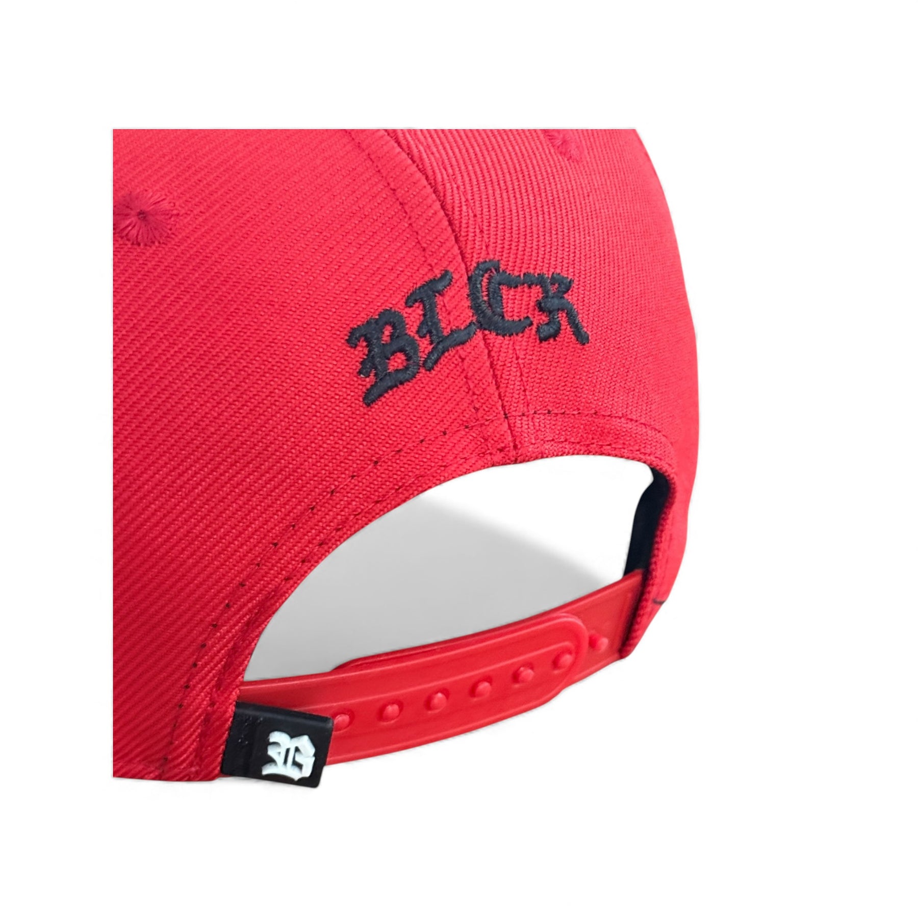 Boné BLCK Snapback Red Texturizado
