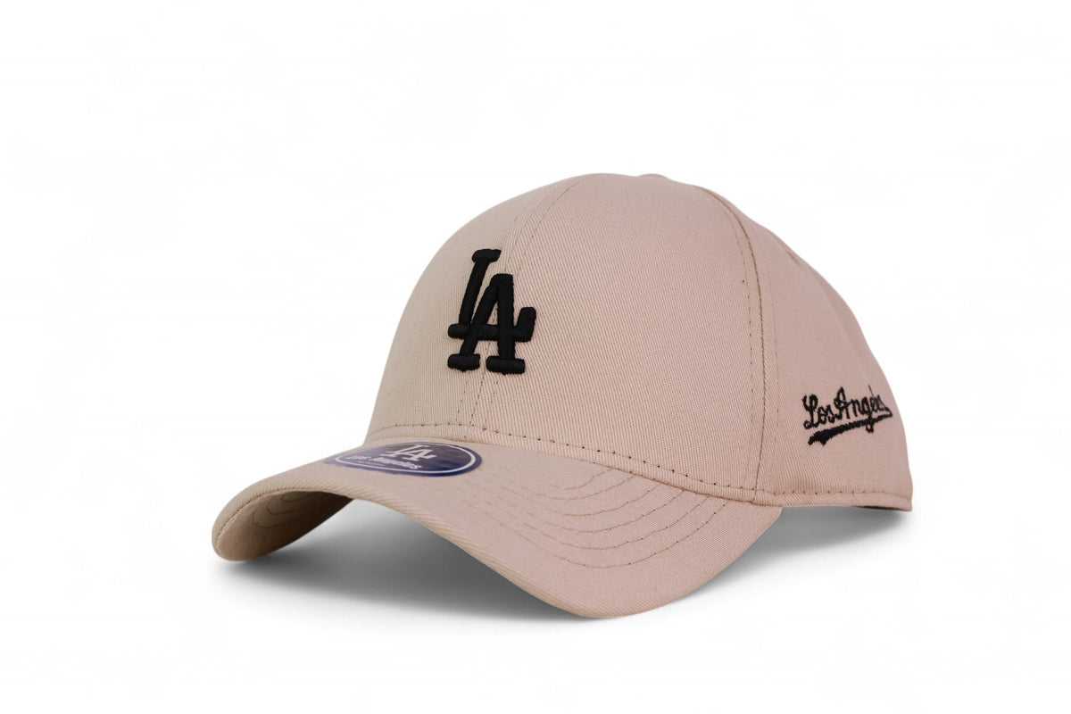 Boné LA Yankees Strapback Bege e Preto