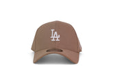Boné LA Yankees Strapback Caqui e Branco