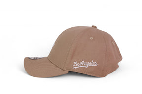 Boné LA Yankees Strapback Caqui e Branco