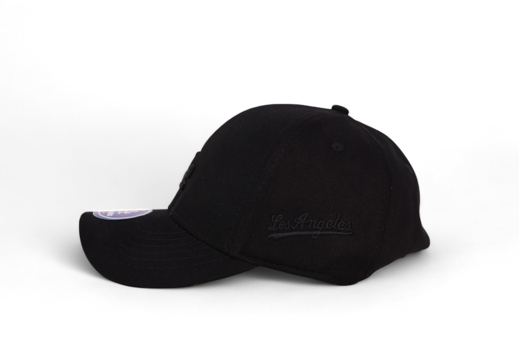 Kit All Black Boné LA Preto + Camiseta Básica Preta