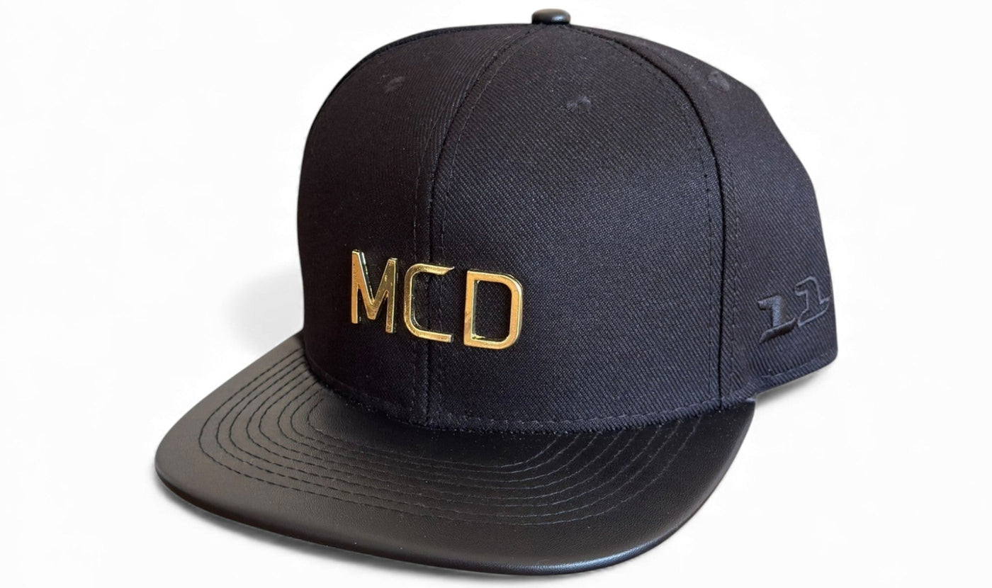 Boné Aba Reta MCD Botton Dourado