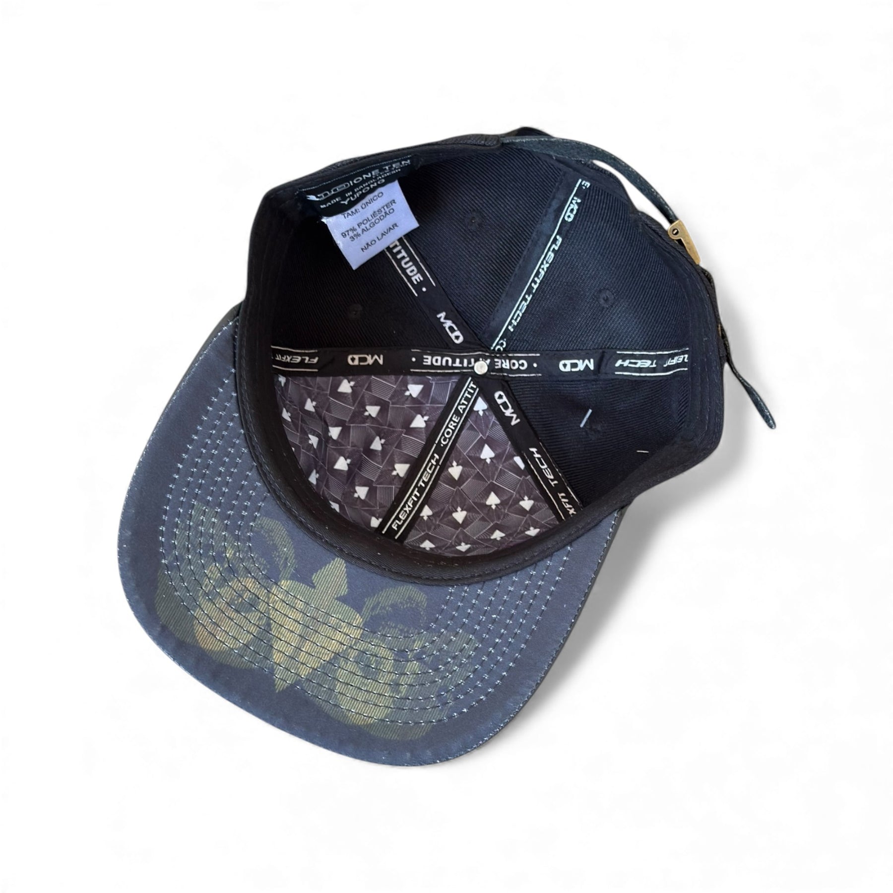 Boné Aba Reta MCD Botton Dourado