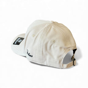 Boné New Era Rasgado Bege e Preto