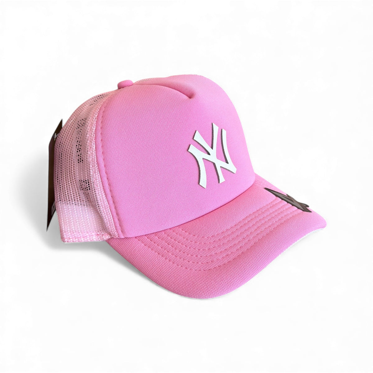 Boné Trucker New Era Rosa