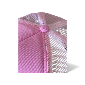 Boné Trucker New Era Rosa