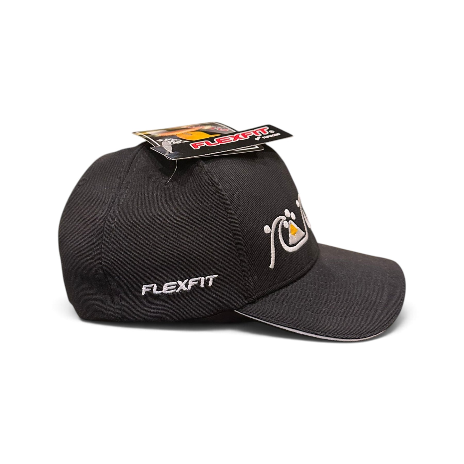 Boné Quiksilver FlexFit 3 Ondas Preto