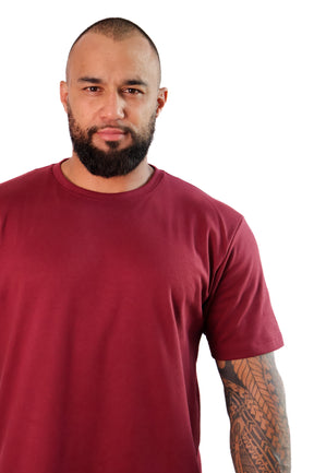 Camiseta Básica Vinho