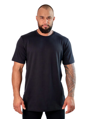 Kit All Black Boné New Era Preto + Camiseta Básica Preta