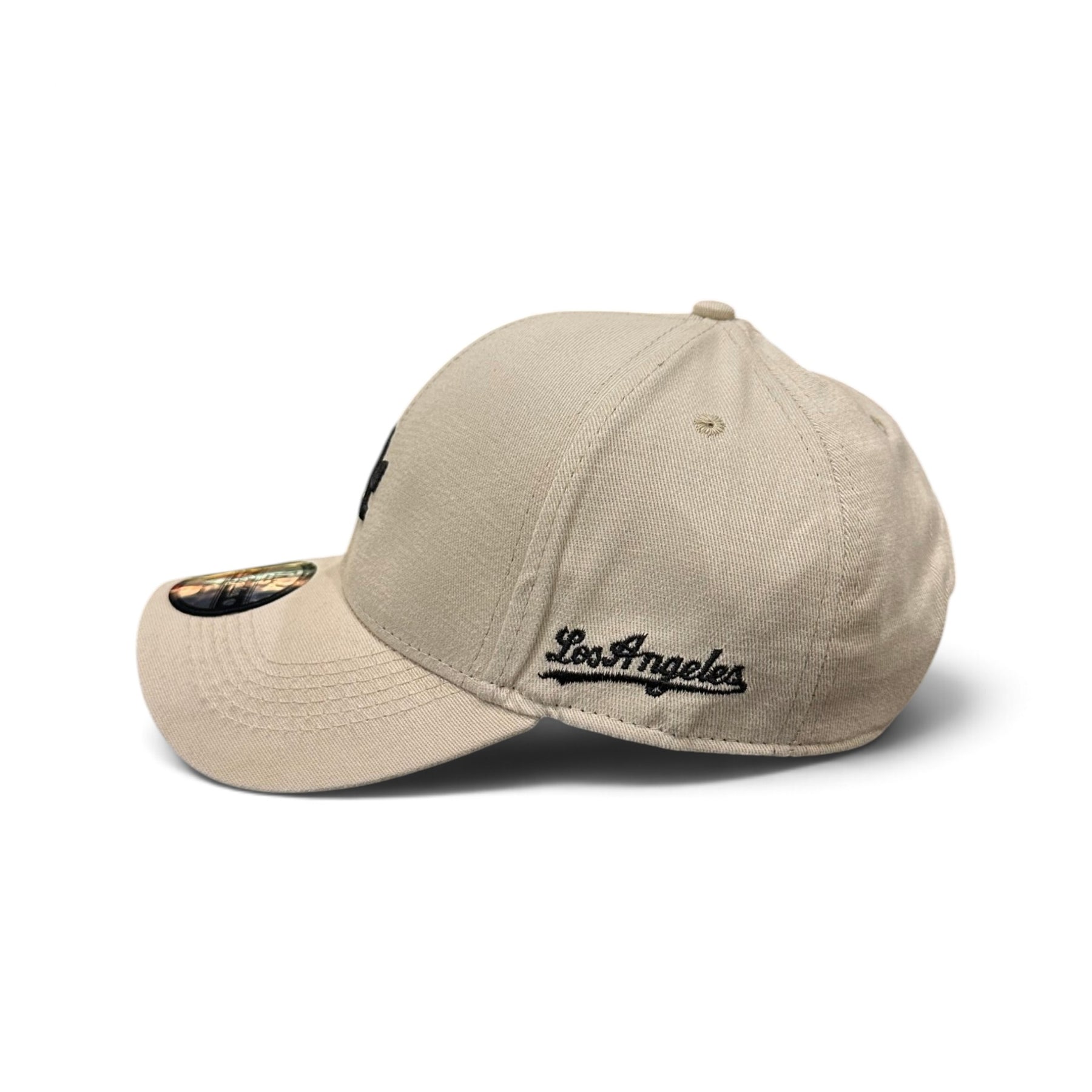 Boné LA Yankees Bege Claro e Preto