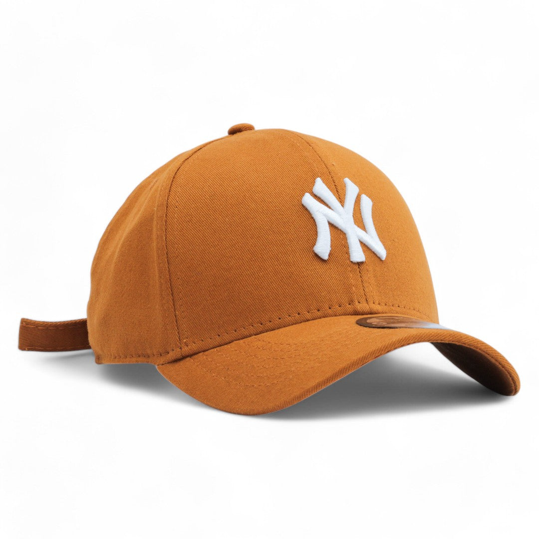 Boné New Era Yankees Strapback Marrom Claro