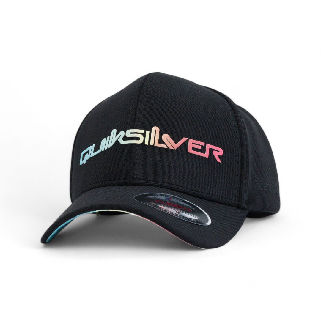 Boné QuikSilver Flex Preto Gradient degradê